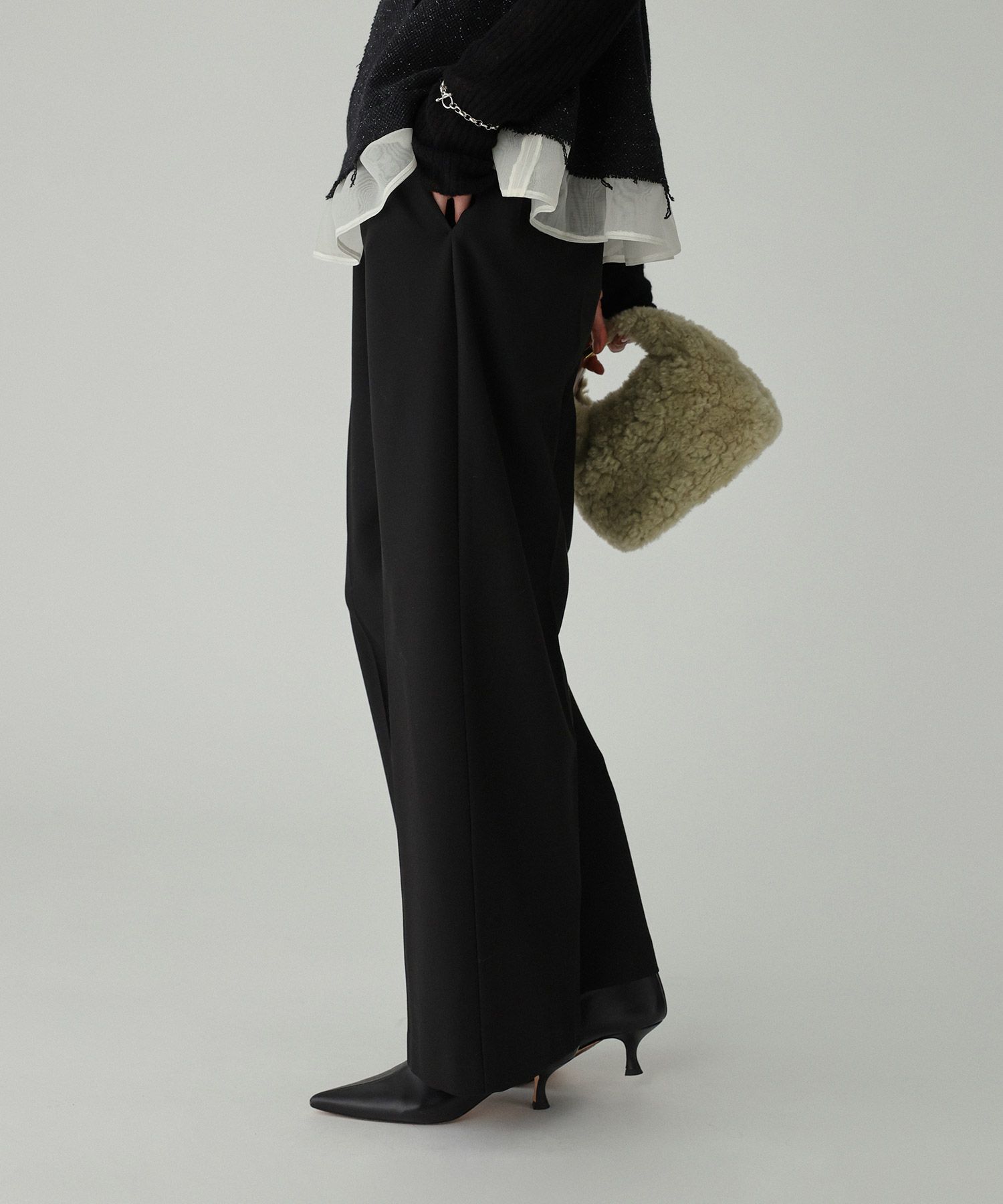 BABYLONE「裏起毛イージーストレッチパンツ」|その他|