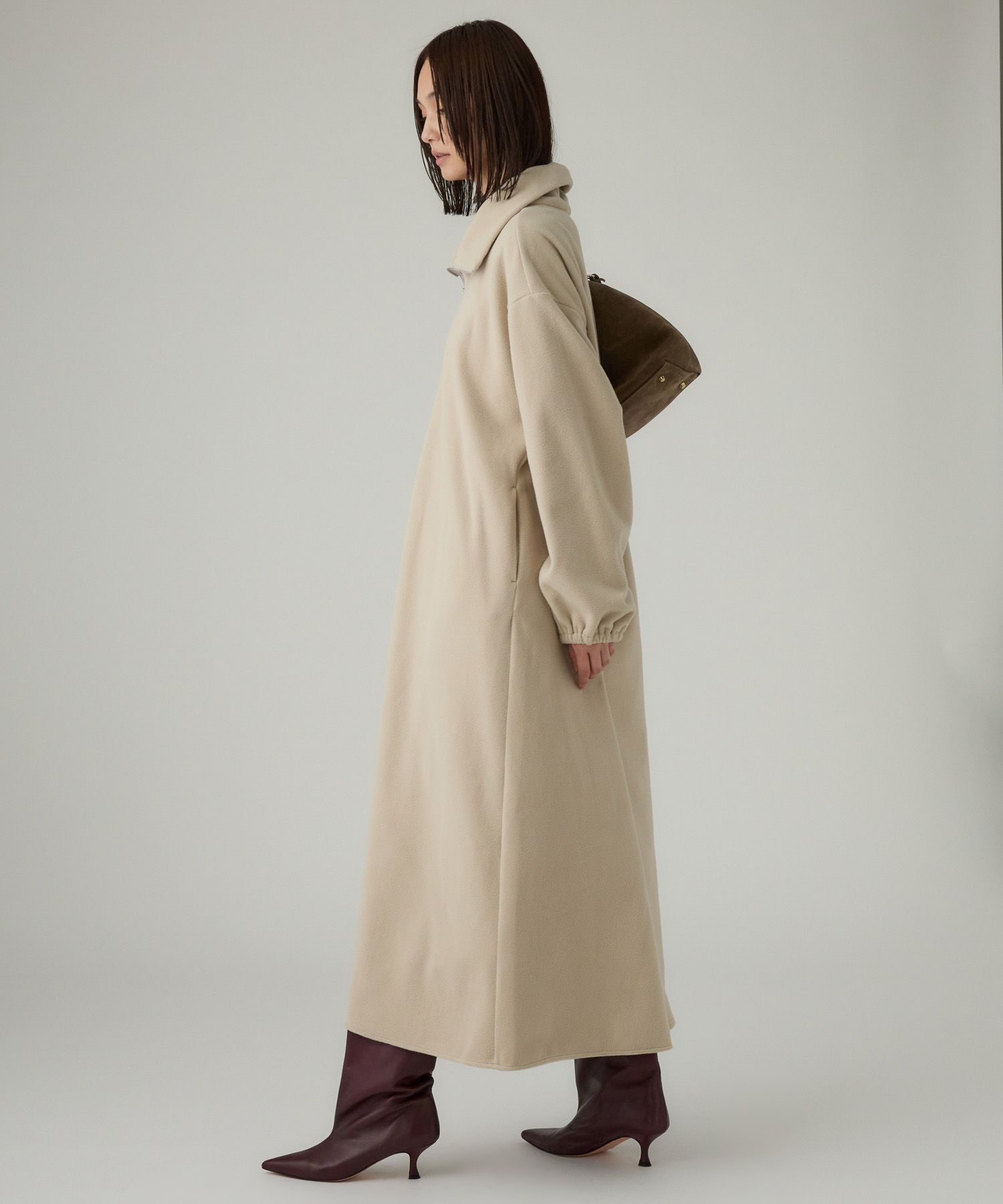 BABYLONE「フリースロングワンピース」|ワンピース|