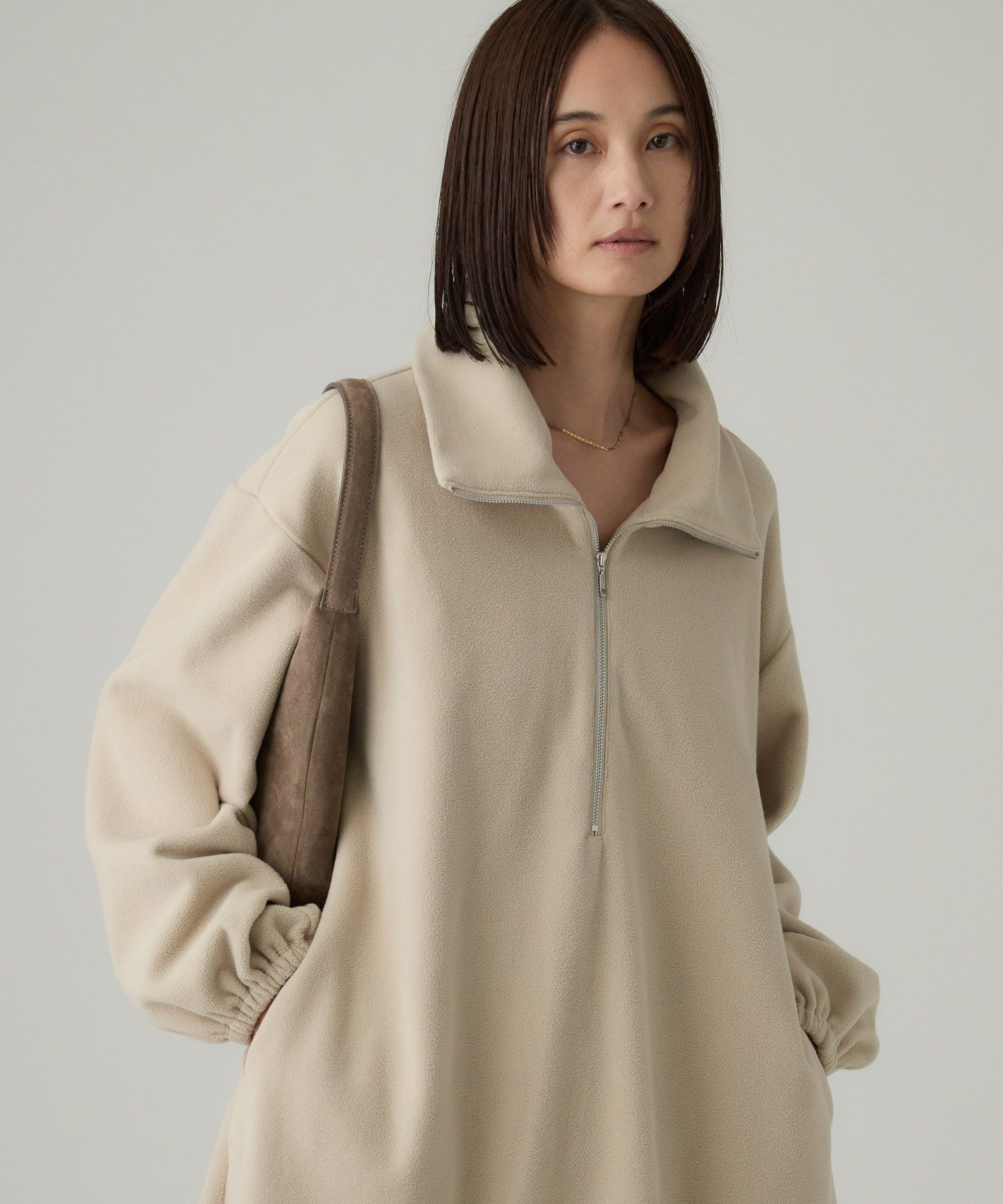 BABYLONE「フリースロングワンピース」|ワンピース|