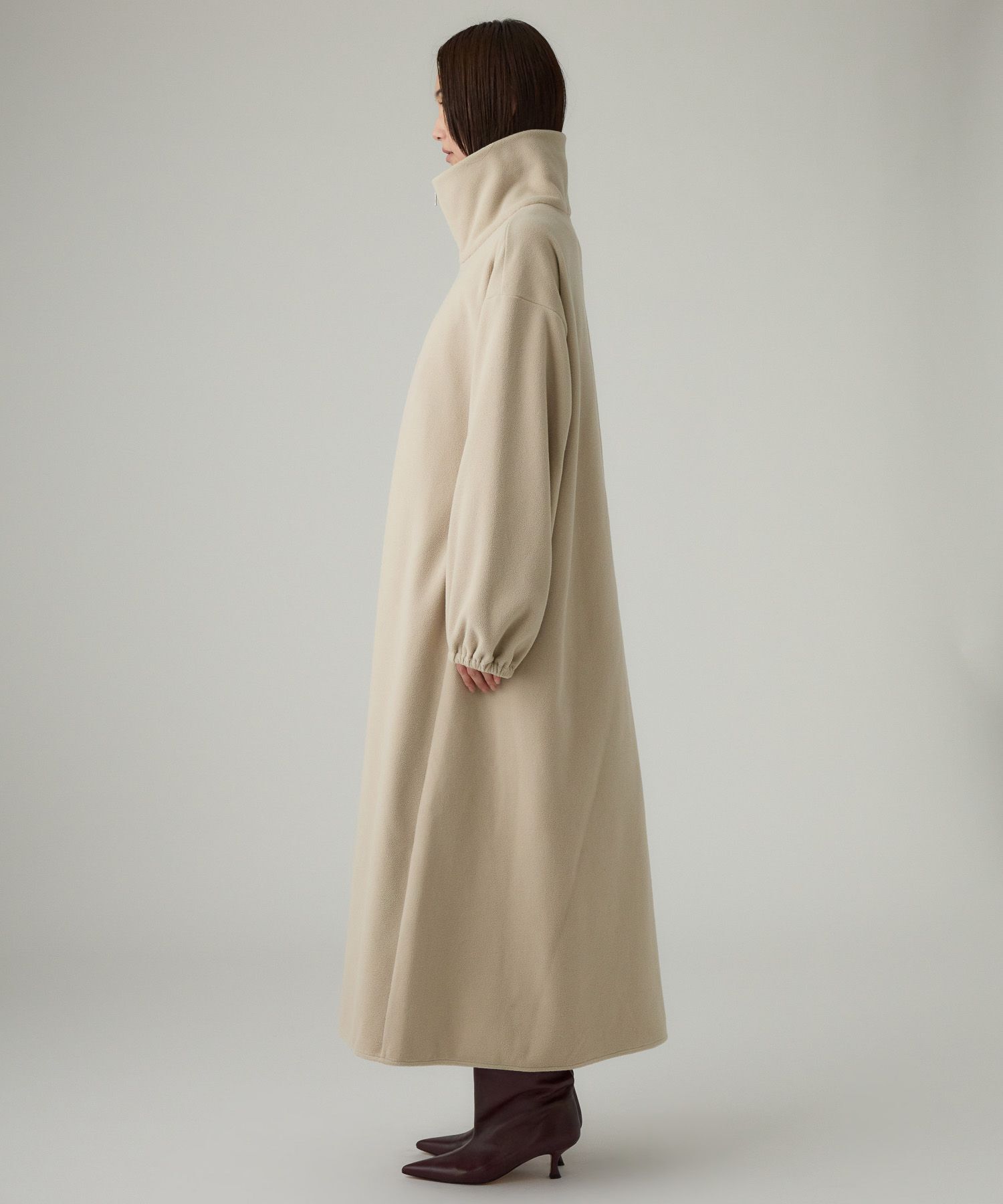 BABYLONE「フリースロングワンピース」|ワンピース|