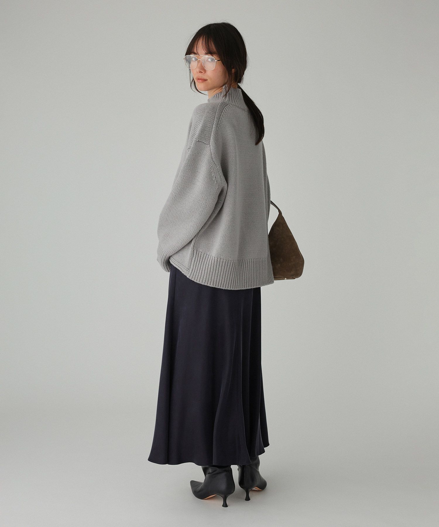 BABYLONE「リラクシータートルプルオーバー」|ニット・セーター|