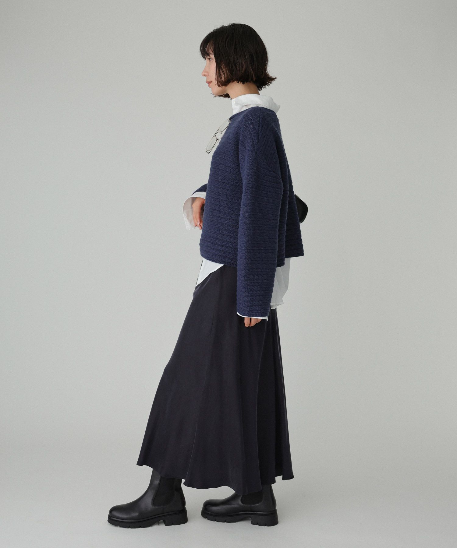 BABYLONE「エフォートレスリブニット」|ニット・セーター|