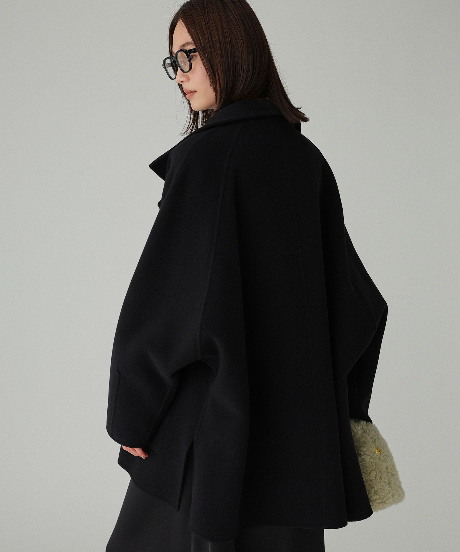 BABYLONE「ウールドルマンコート」|ステンカラーコート|