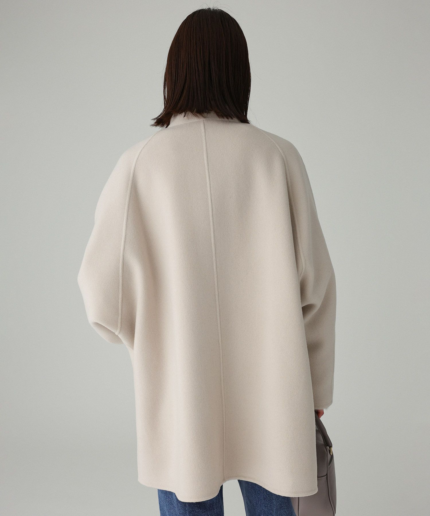 BABYLONE「ウールドルマンコート」|ステンカラーコート|