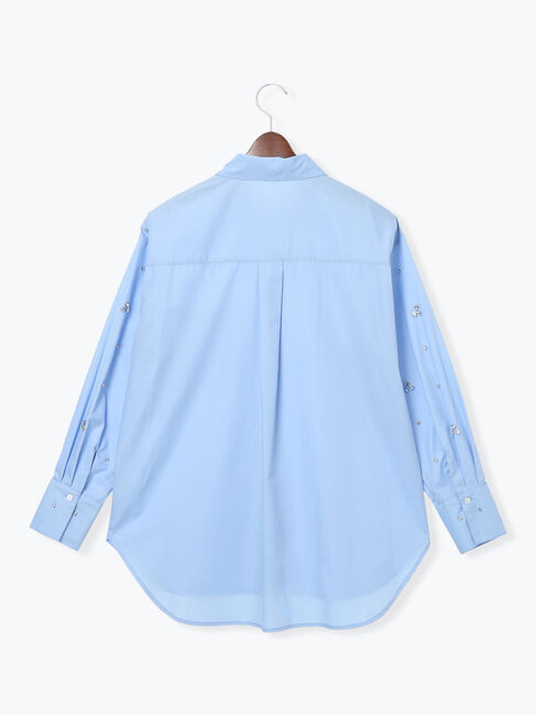 Te chichi「ビジューデザインシャツ《2025winter catalog item》」|シャツ・ブラウス|
