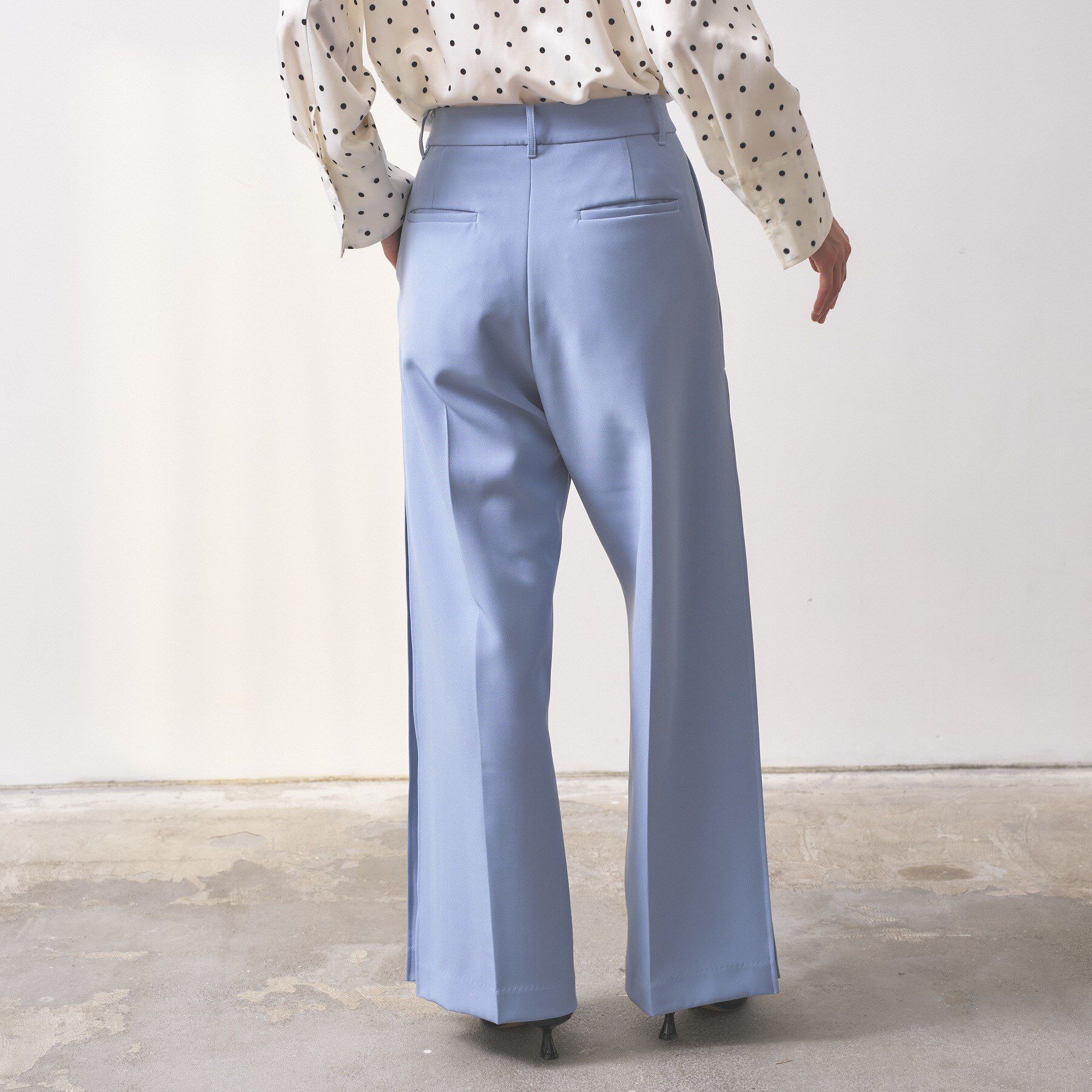 GALLEST「【オケージョン／セットアップ可能】ダブルクロスサイドボックスワイドパンツ」|その他|