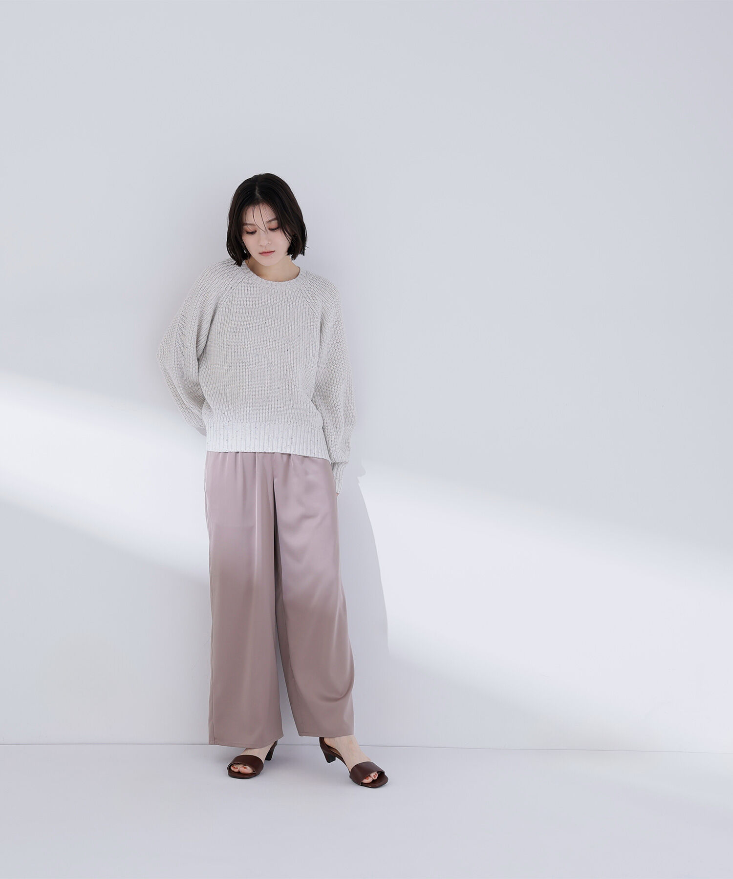  「サテンイージーパンツ」|その他|