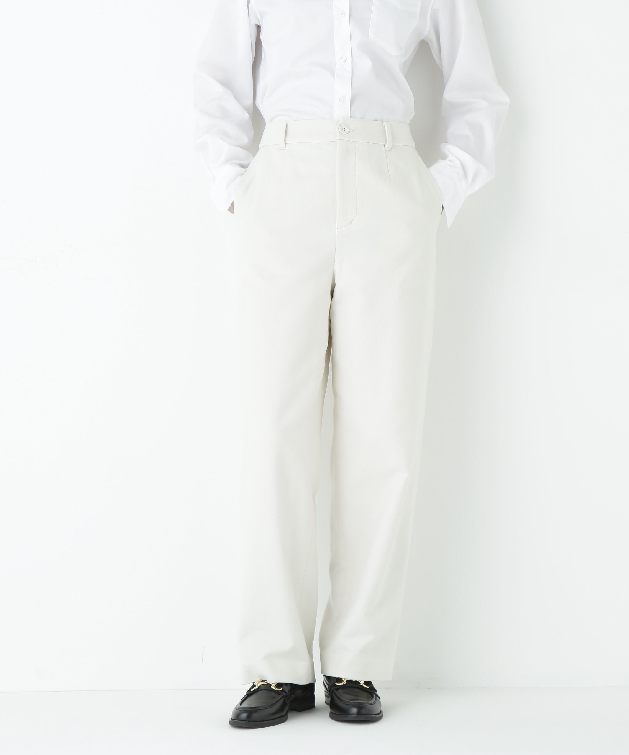  「≪マルチサイズ展開≫リクライドクロスセミワイドパンツ」|その他|