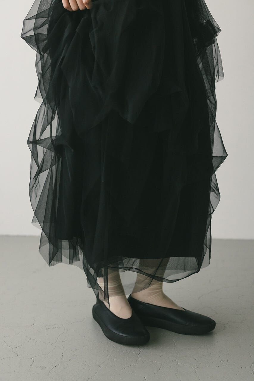 STYLEMIXER「ランダムティアードチュールスカート」|スカート|