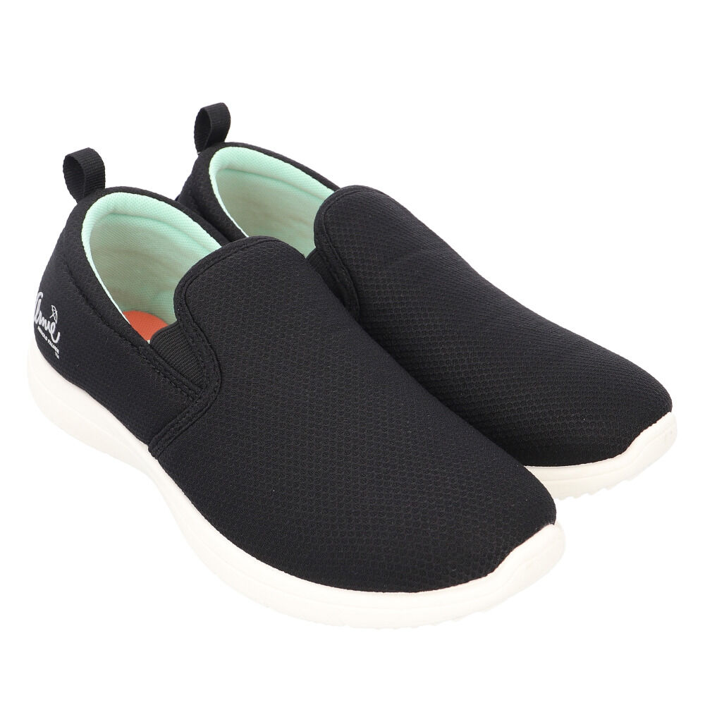 BACKYARD FAMILY「Arnold Palmer アーノルドパーマー レディース スリッポン 通販 カジュアルシューズ」|スリッポン|ブラック1