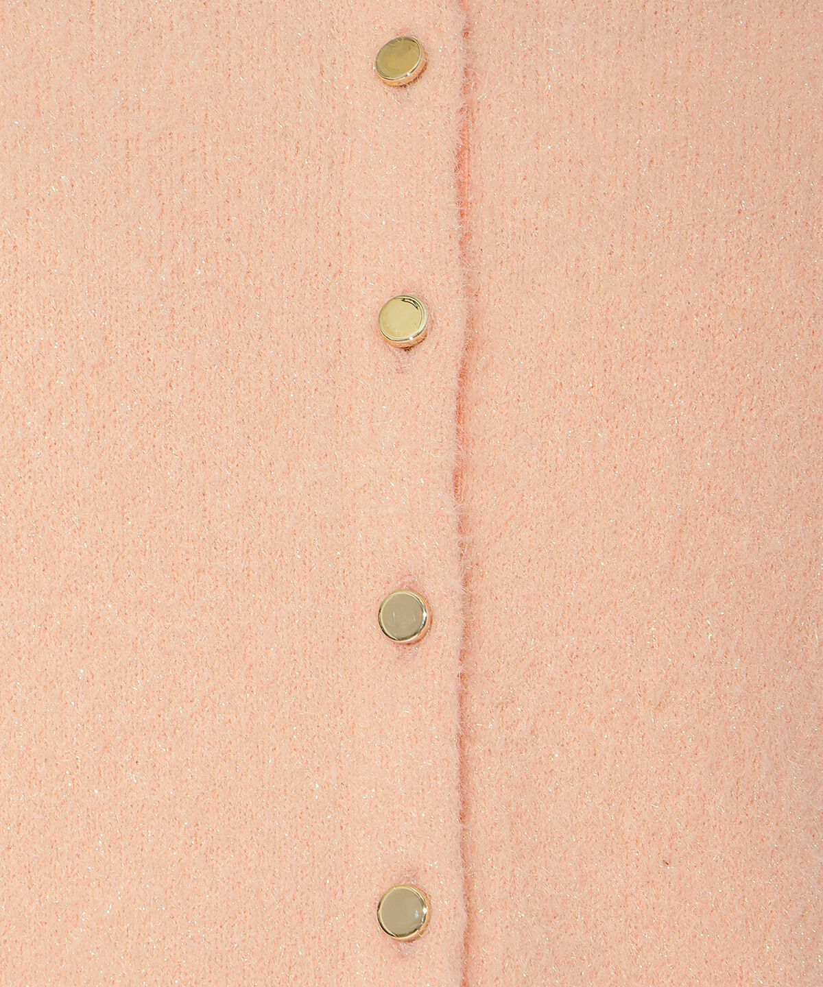 アンドクチュール「ラメシャギーニットカーディガン」|カーディガン|