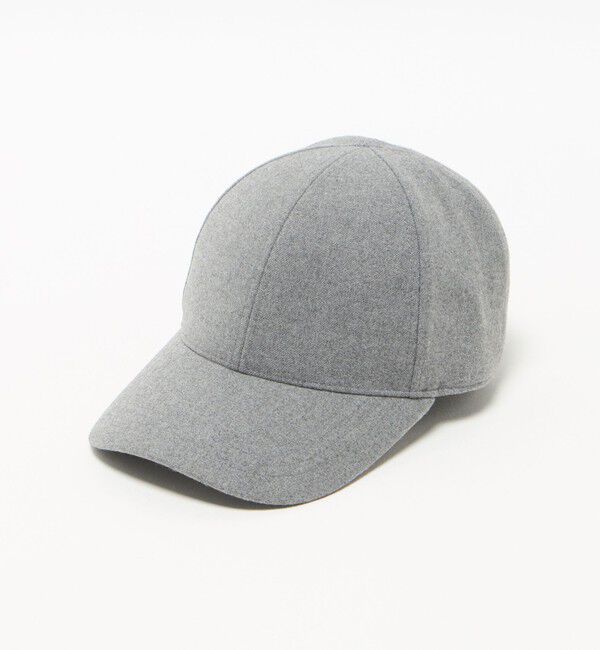 UNITED ARROWS green label relaxing「起毛ピーチ バイザー キャップ / 帽子 UVカット」|キャップ・キャスケット|