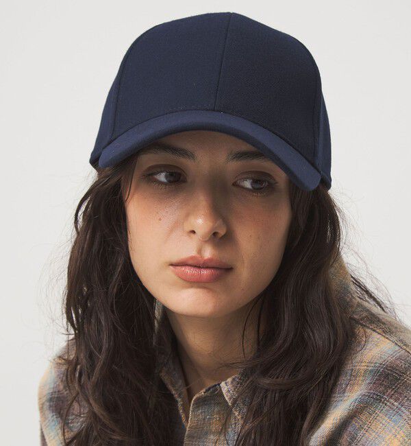 UNITED ARROWS green label relaxing「起毛ピーチ バイザー キャップ / 帽子 UVカット」|キャップ・キャスケット|