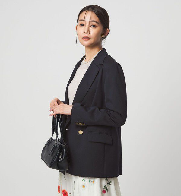 UNITED ARROWS green label relaxing「［size SHORTあり］Greed グリード ダブル ジャケット ウォッシャブル」|テーラードジャケット|