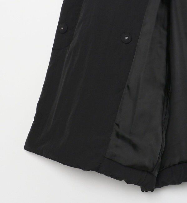 quaranciel「quaranciel: 中綿 テーラード ミドル ジャケット コート」|ダウン|