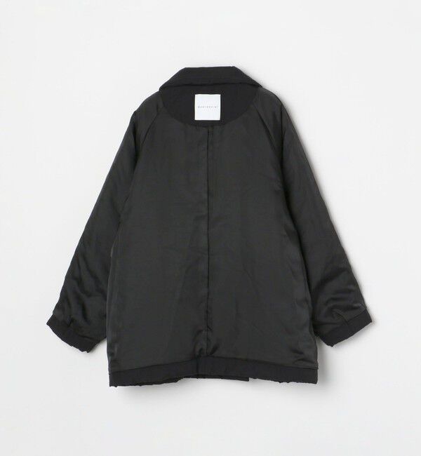 quaranciel「quaranciel: 中綿 テーラード ミドル ジャケット コート」|ダウン|