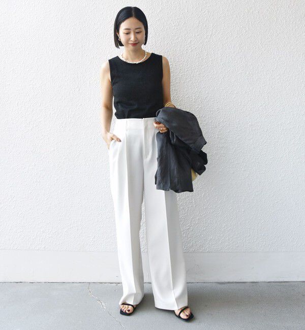 SHIPS for women「〈洗濯機可能〉2WAY ラメ タンクトップ」|タンクトップ|