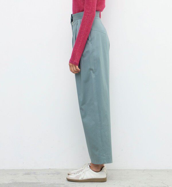 BACCA「ストレッチコットンハイウエストテーパードパンツ」|その他|