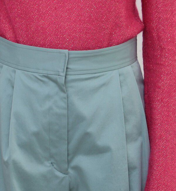 BACCA「ストレッチコットンハイウエストテーパードパンツ」|その他|