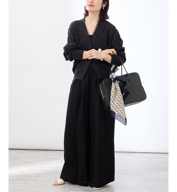 VERMEIL par iena「MAISON CANAU（メゾン カナウ） ボックスボストン Lハンドル 別注シュリンク」|ボストンバッグ|