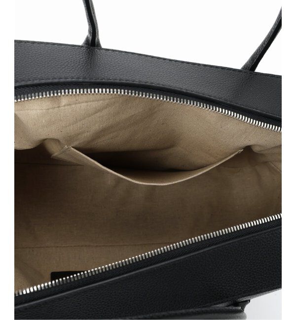 VERMEIL par iena「MAISON CANAU（メゾン カナウ） ボックスボストン Lハンドル 別注シュリンク」|ボストンバッグ|