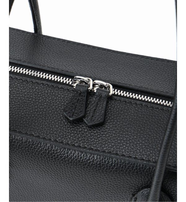 VERMEIL par iena「MAISON CANAU（メゾン カナウ） ボックスボストン Lハンドル 別注シュリンク」|ボストンバッグ|