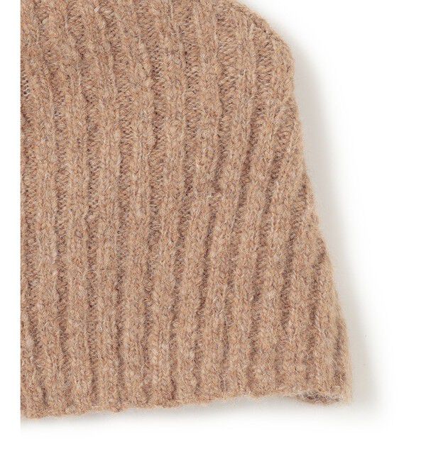 BEIGE,「GLAIEULS / アルパカ混インターシャスヌード」|マフラー|