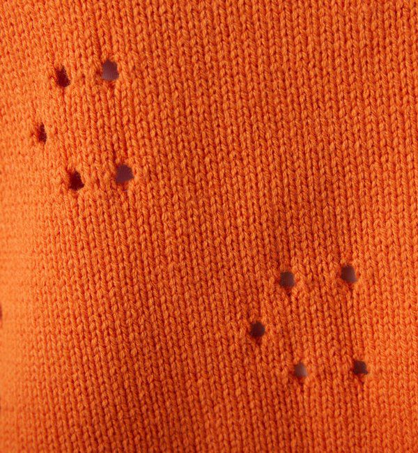  「透かし編みCニット」|ニット・セーター|