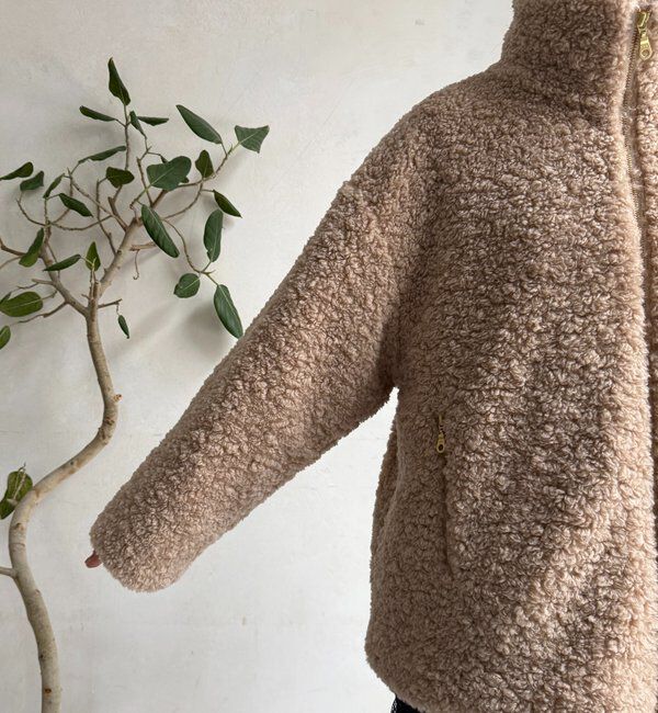  「【インフルエンサーOKOCHI企画】ボアブルゾン」|その他|