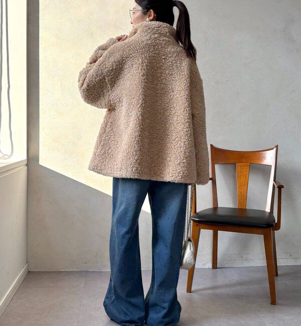  「【インフルエンサーOKOCHI企画】ボアブルゾン」|その他|