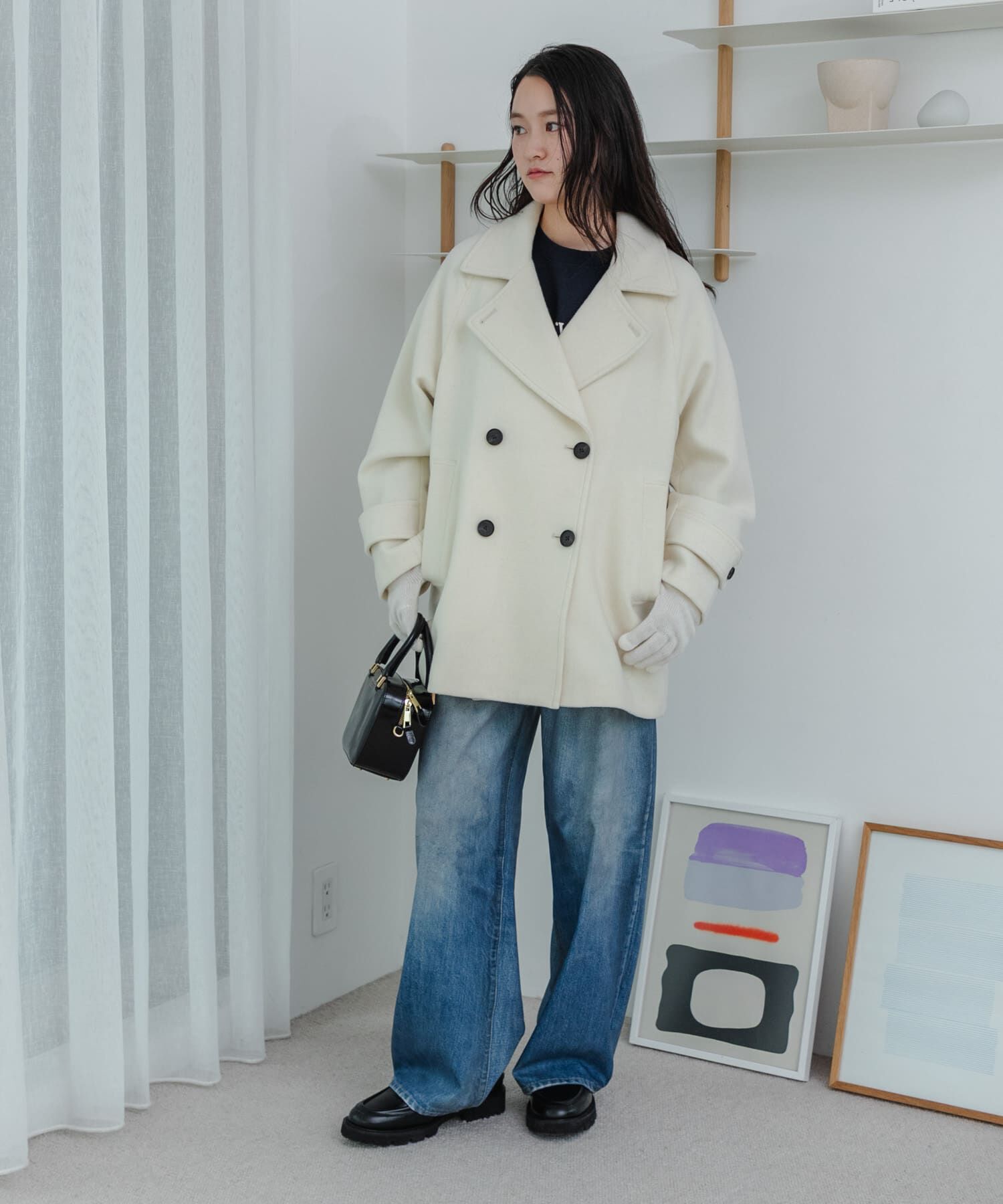 スーパー100メルトンPコート（URBAN RESEARCH）｜ルミネのファッション