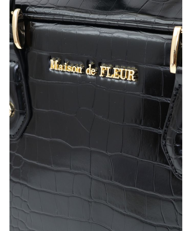 Maison de FLEUR「クロコ型押しバッグ」|その他|