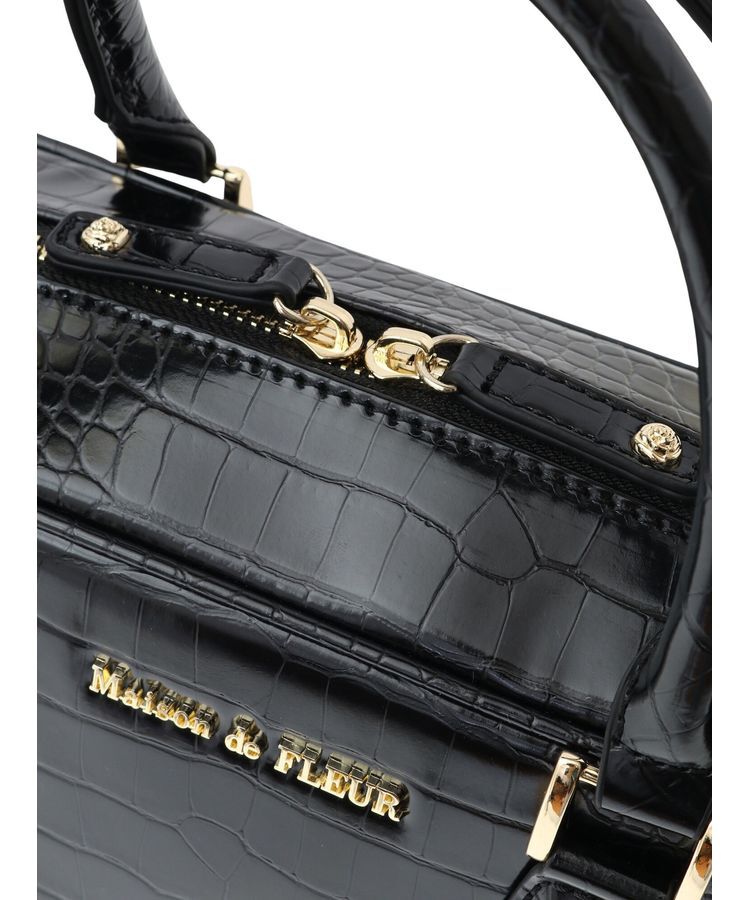 Maison de FLEUR「クロコ型押しバッグ」|その他|