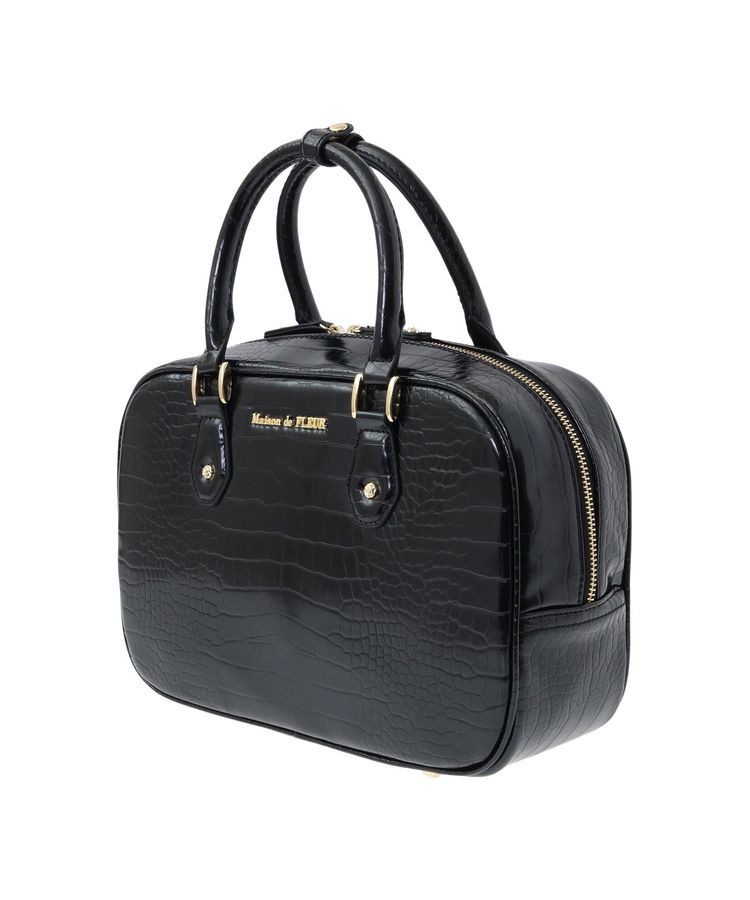 Maison de FLEUR「クロコ型押しバッグ」|その他|