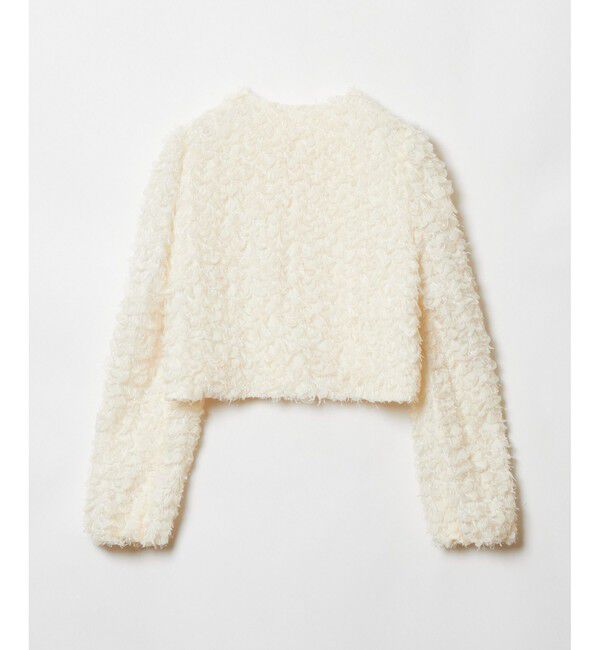 LOULOU WILLOUGHBY「【LOULOU WILLOUGHBY】フラワーパピヨンブルゾン」|ブルゾン・スタジャン|