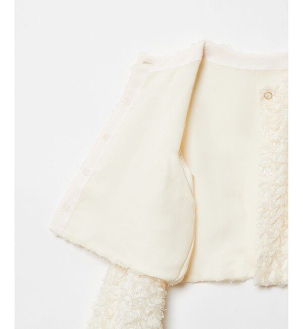 LOULOU WILLOUGHBY「【LOULOU WILLOUGHBY】フラワーパピヨンブルゾン」|ブルゾン・スタジャン|