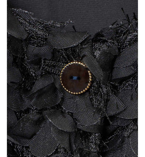 LOULOU WILLOUGHBY「【LOULOU WILLOUGHBY】フラワーパピヨンブルゾン」|ブルゾン・スタジャン|