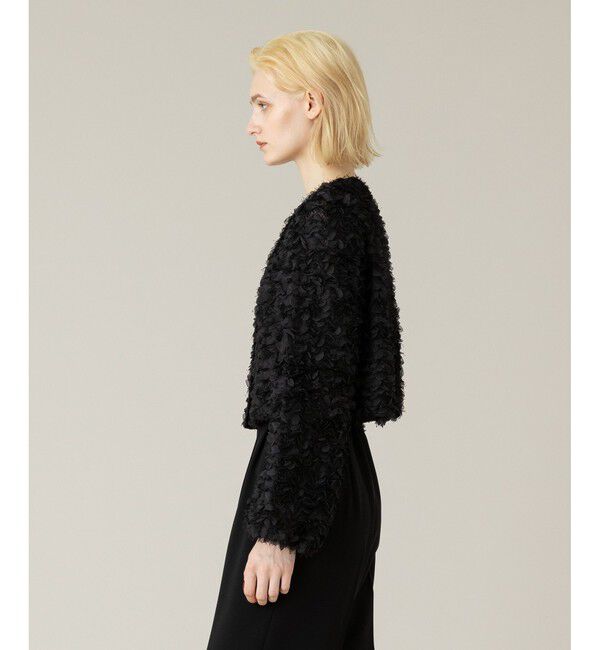 LOULOU WILLOUGHBY「【LOULOU WILLOUGHBY】フラワーパピヨンブルゾン」|ブルゾン・スタジャン|