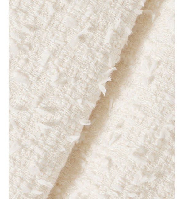 LOULOU WILLOUGHBY「【LOULOU WILLOUGHBY】ファンシーツイードセーラージャケット」|テーラードジャケット|