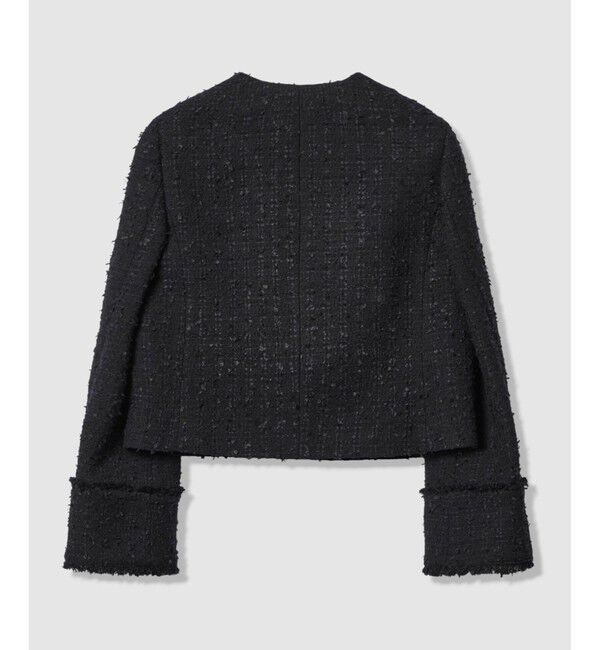 LOULOU WILLOUGHBY「【LOULOU WILLOUGHBY】ファンシーツイードセーラージャケット」|テーラードジャケット|