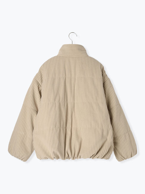 Samansa Mos2「コーデュロイ中綿ブルゾン」|ブルゾン・スタジャン|