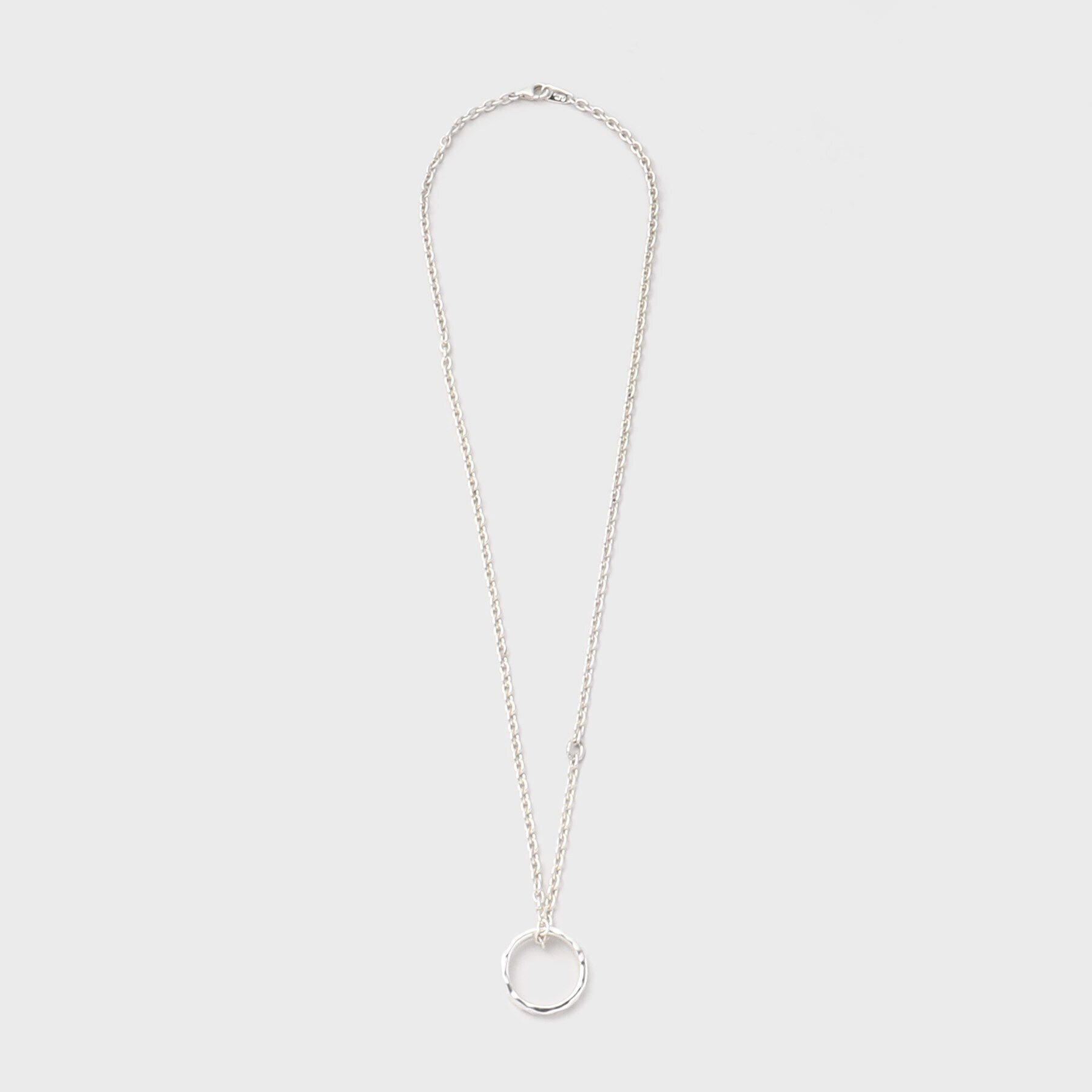 TAKEO KIKUCHI「【MADE IN JAPAN】シルバーミニリングネックレス」|ネックレス|