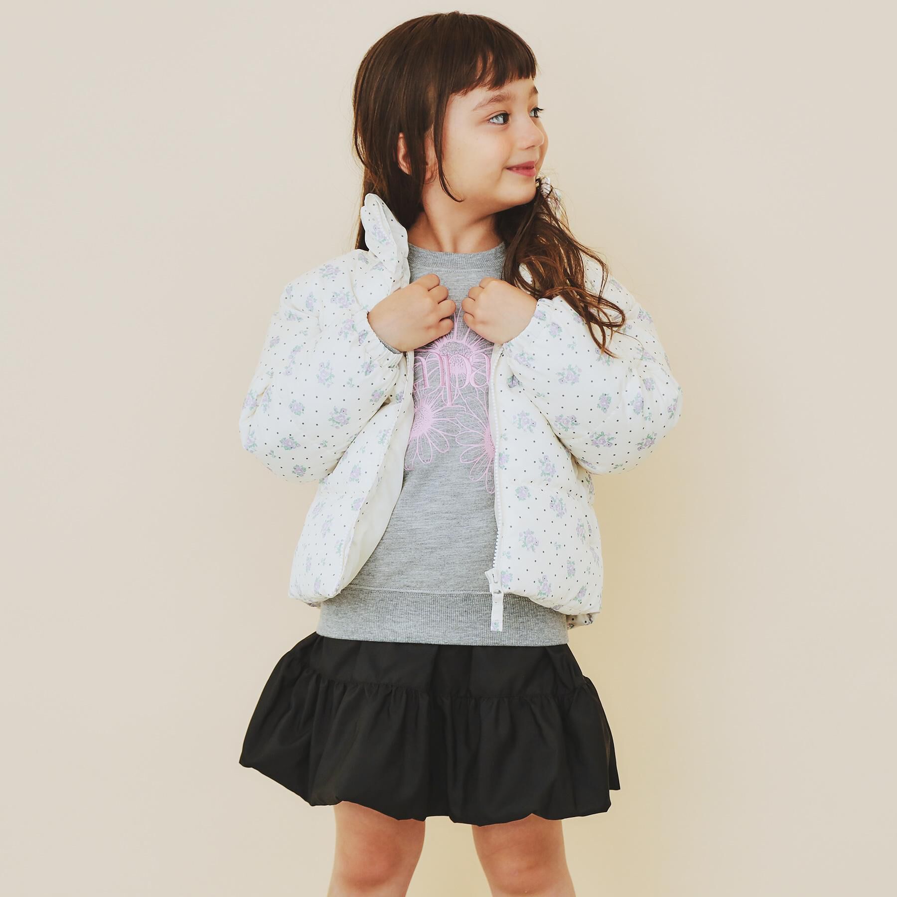 THE SHOP TK「【110-160】スタンドネック中綿ブルゾン」|ブルゾン・スタジャン|