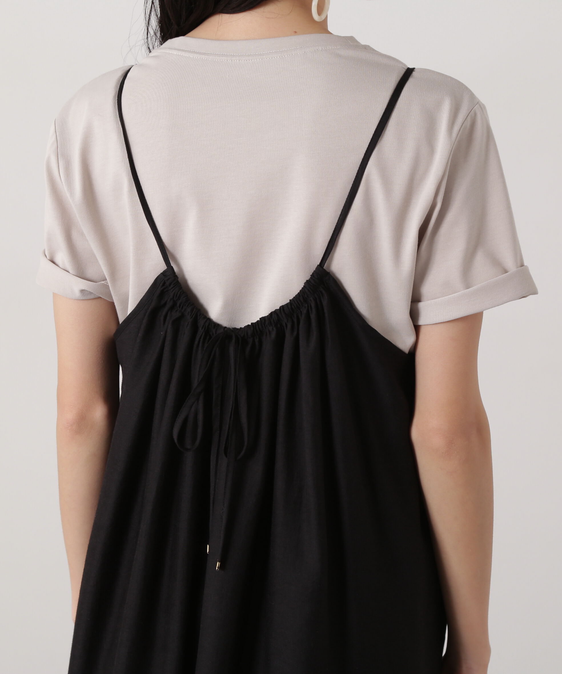  「ギャザーキャミワンピース」|ワンピース|