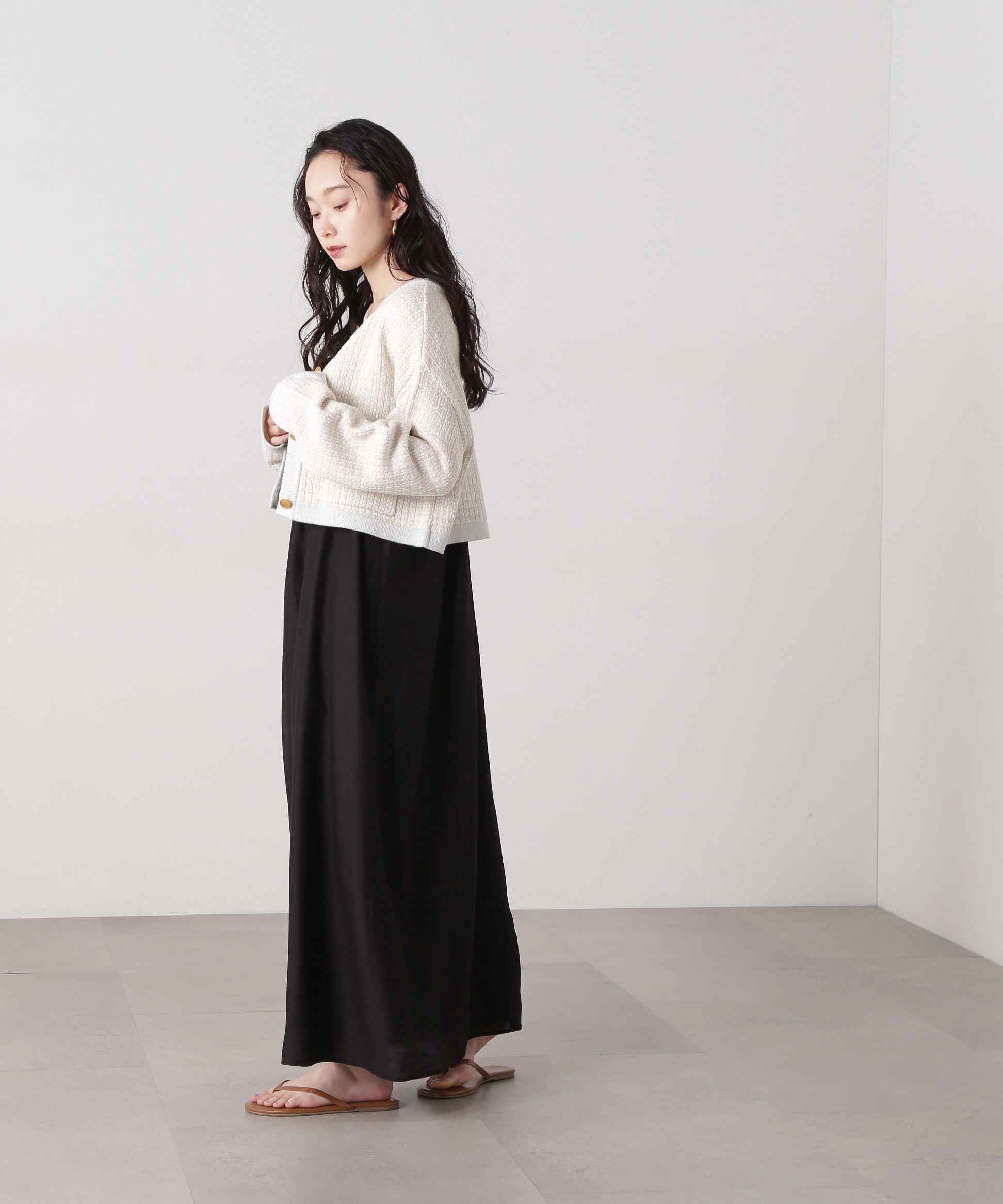  「ギャザーキャミワンピース」|ワンピース|