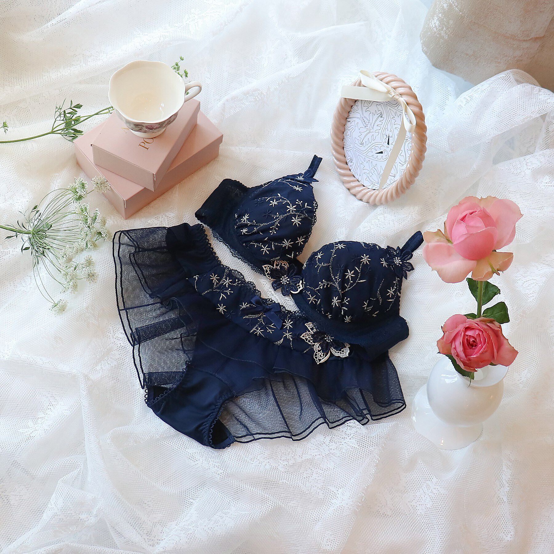 Risa Magli「リュシル フレアショーツ」|インナー|