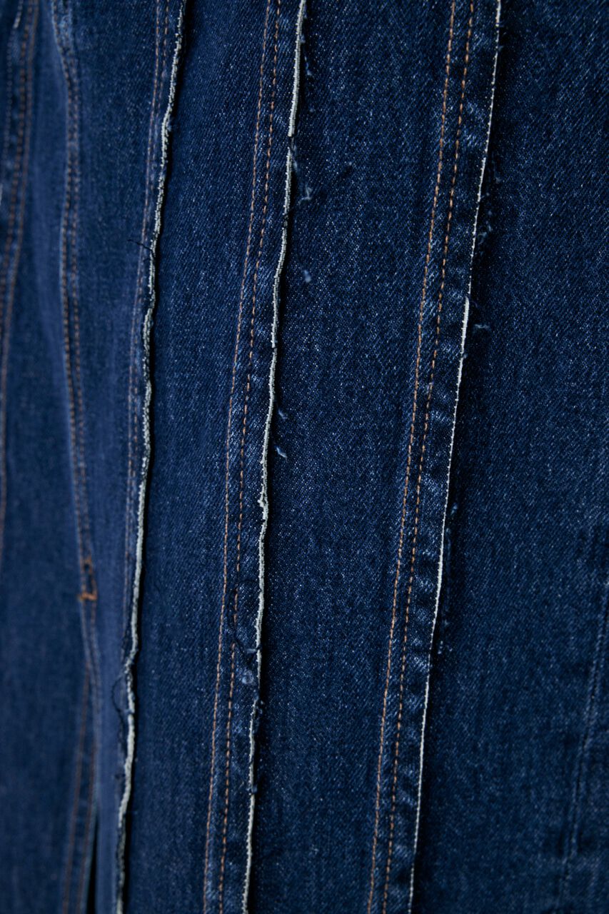 MOUSSY「FRONT SLIT FRINGE スカート」|スカート|