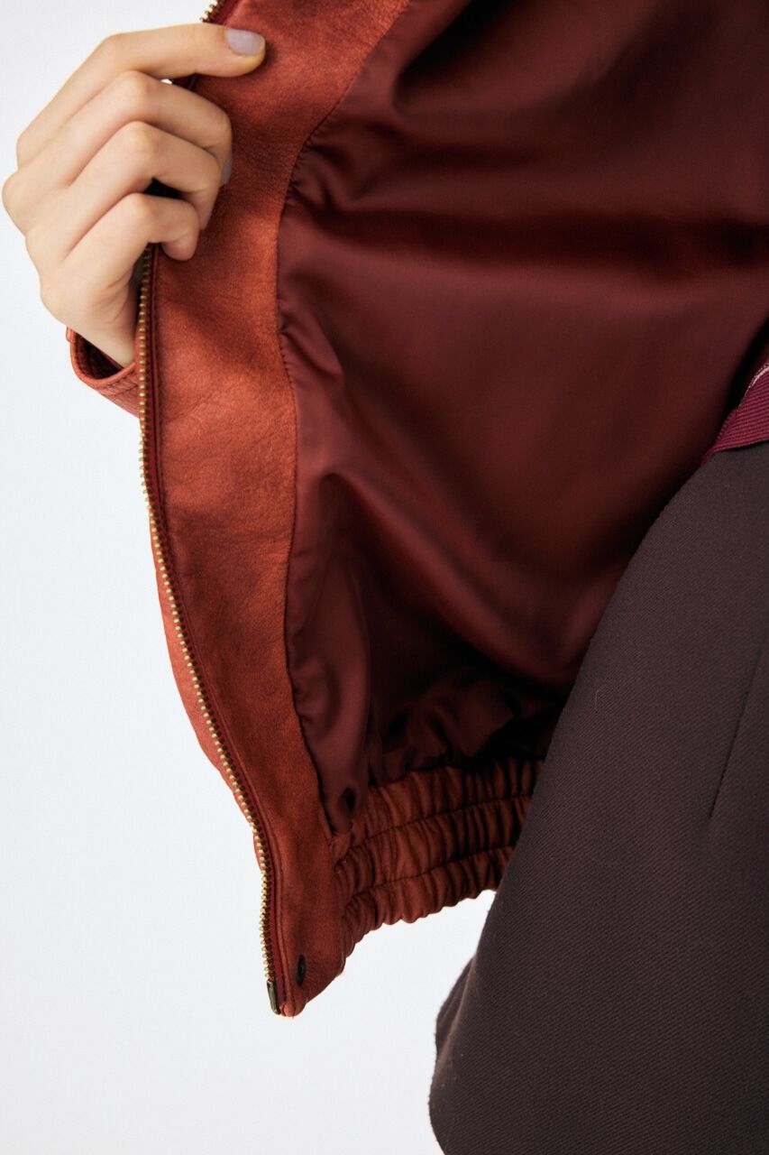 MOUSSY「F/LEATHER A-2 フライトジャケット」|その他|