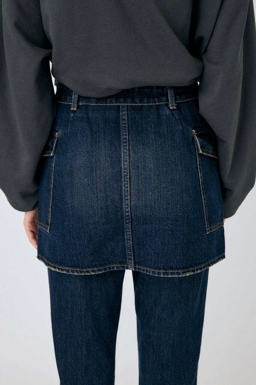 MOUSSY「WRAP デニムミニスカート」|スカート|