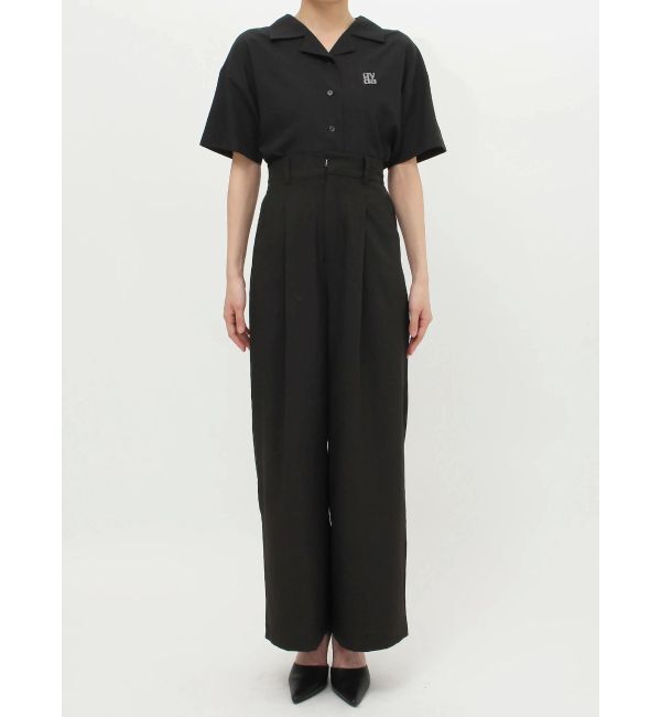 GYDA「ハイウエストタックワイドスラックスパンツ」|その他|